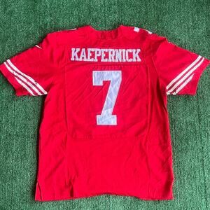 Nike NFL Colin Kaepernick San Francisco 49ers On Field Jersey Size 48